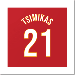 Tsimikas 21 Home Kit - 22/23 Season Posters and Art